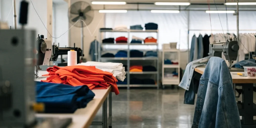 Ukrainian clothing production